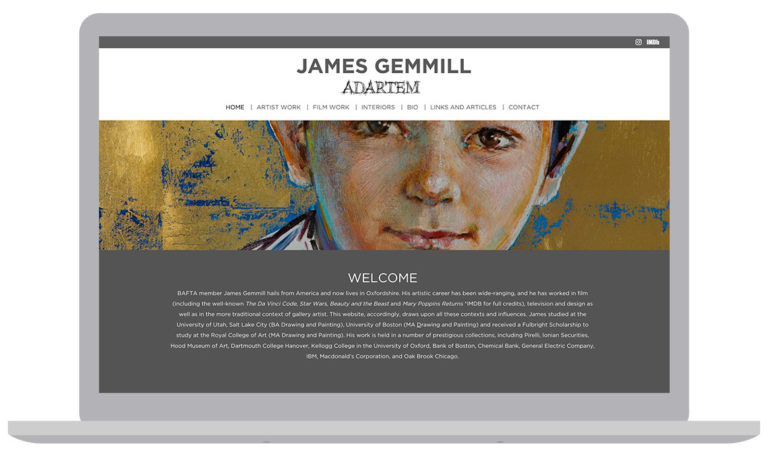 James Gemmill’s online portfolio